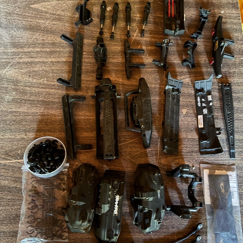 Lot of Traxxas trx4 RC car parts